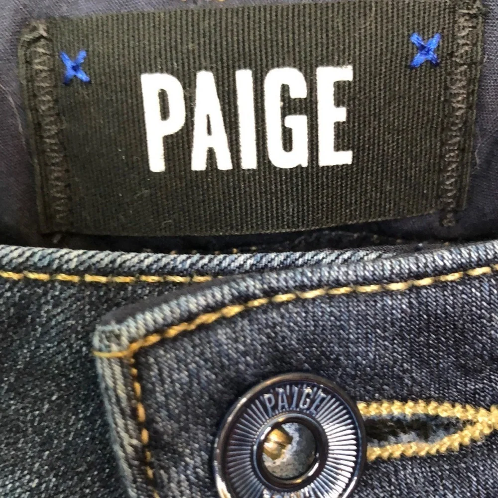 Paige Women's Skyline Skinny Blue Jeans Size 27